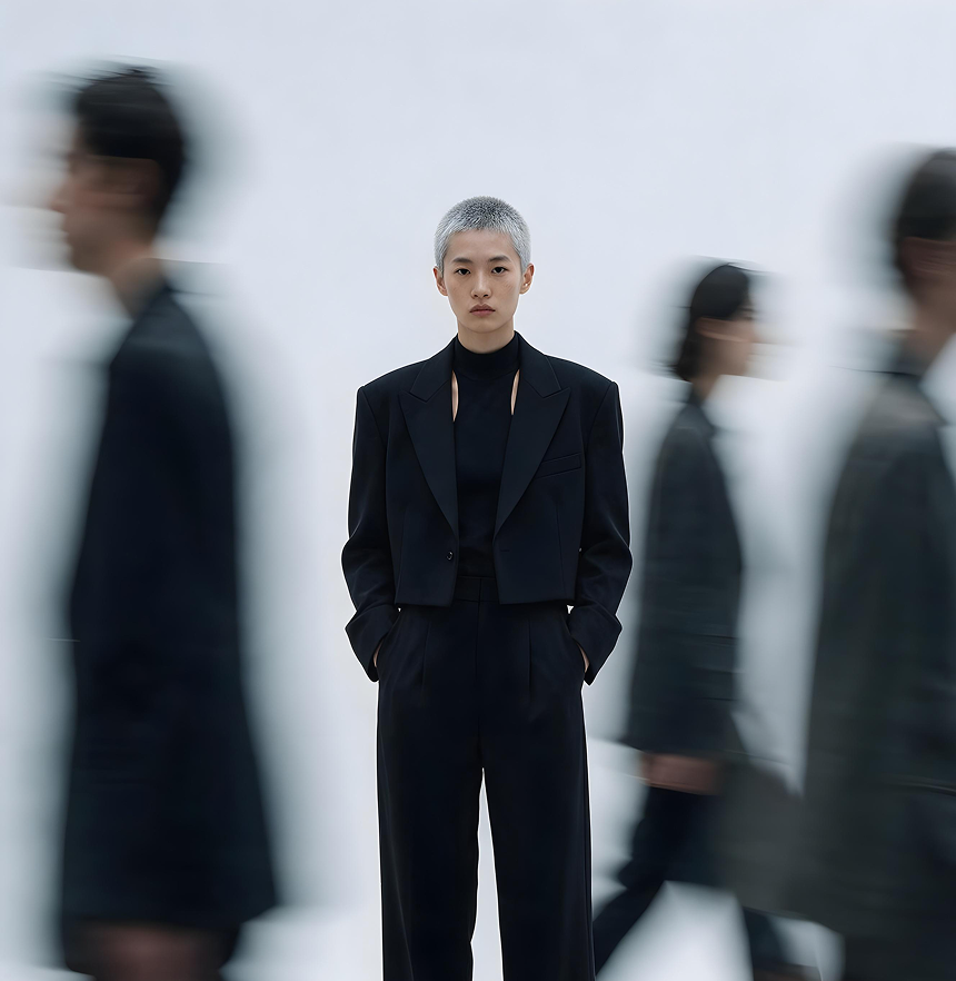 Students on campus — Fashion Collection course at MSR Academia
